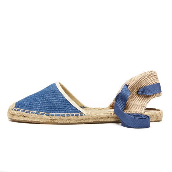 Soludos Classic Sandal in Vintage Denim Soludos Classic Sandal in Vintage Denim