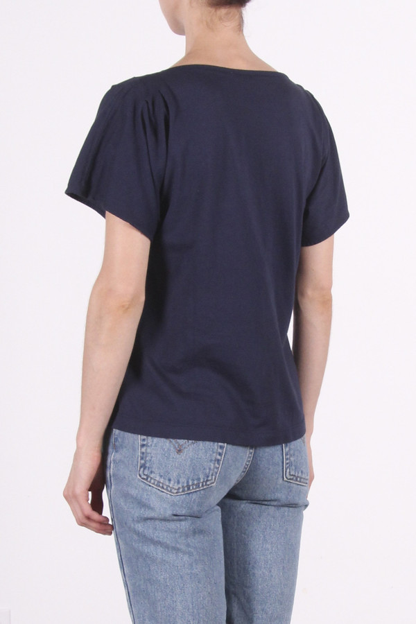 Calder Blake Ingrid Pleat Tee Calder Blake Ingrid Pleat Tee