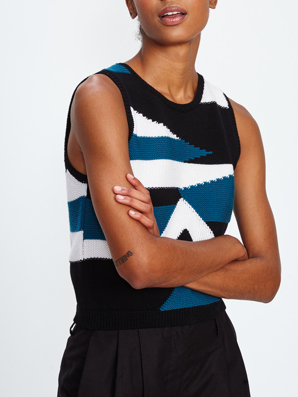 MILA ZOVKO NIVES SLEEVELESS SWEATER MILA ZOVKO NIVES SLEEVELESS SWEATER