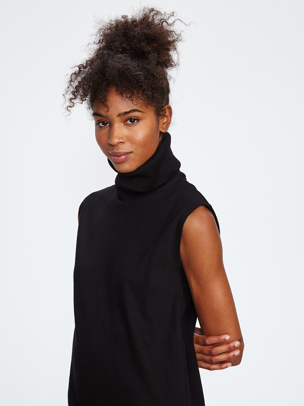 KOWTOW RIB ROLL NECK DRESS KOWTOW RIB ROLL NECK DRESS