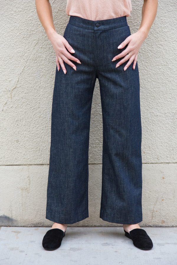 ozma wide leg denim pant ozma wide leg denim pant