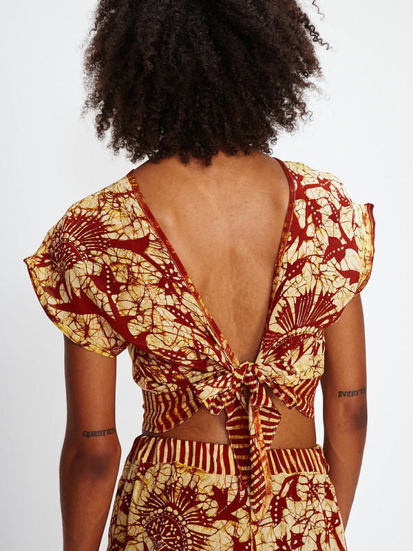 Harare HAVANA TOP / RUST BATIK Harare HAVANA TOP / RUST BATIK