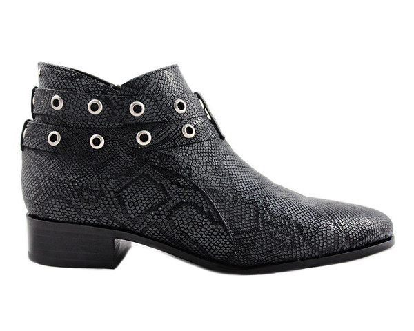 Cartel Footwear AW16 Double Strap Bootie - Salto Python Cartel Footwear AW16 Double Strap Bootie - Salto Python