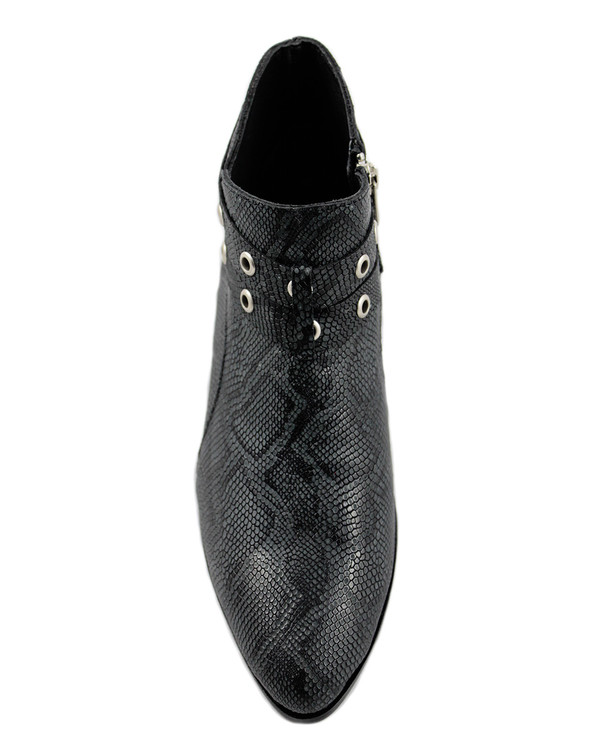 Cartel Footwear AW16 Double Strap Bootie - Salto Python Cartel Footwear AW16 Double Strap Bootie - Salto Python