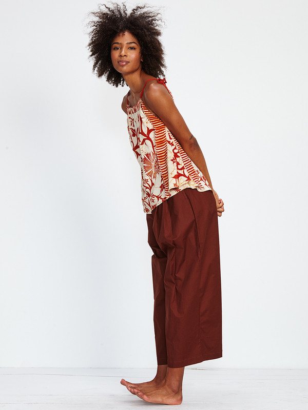 Harare SIENNA TOP / RUST BATIK Harare SIENNA TOP / RUST BATIK