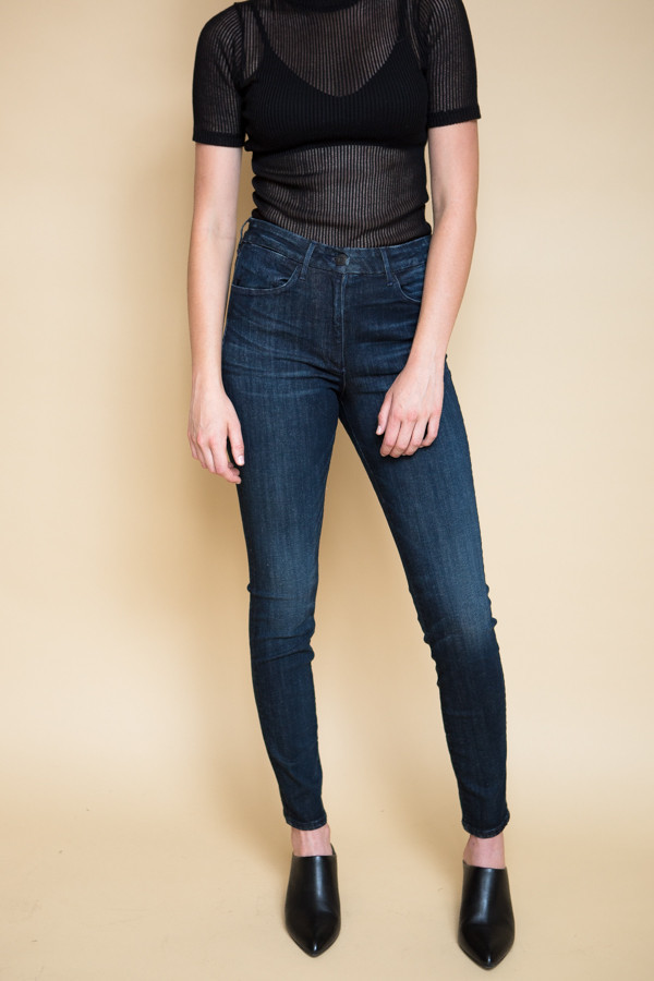3x1 NYC W3 High Rise Channel Seam Skinny - Strike 3x1 NYC W3 High Rise Channel Seam Skinny - Strike