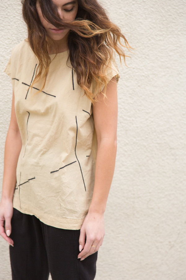 Uzi NYC beams tunic Uzi NYC beams tunic