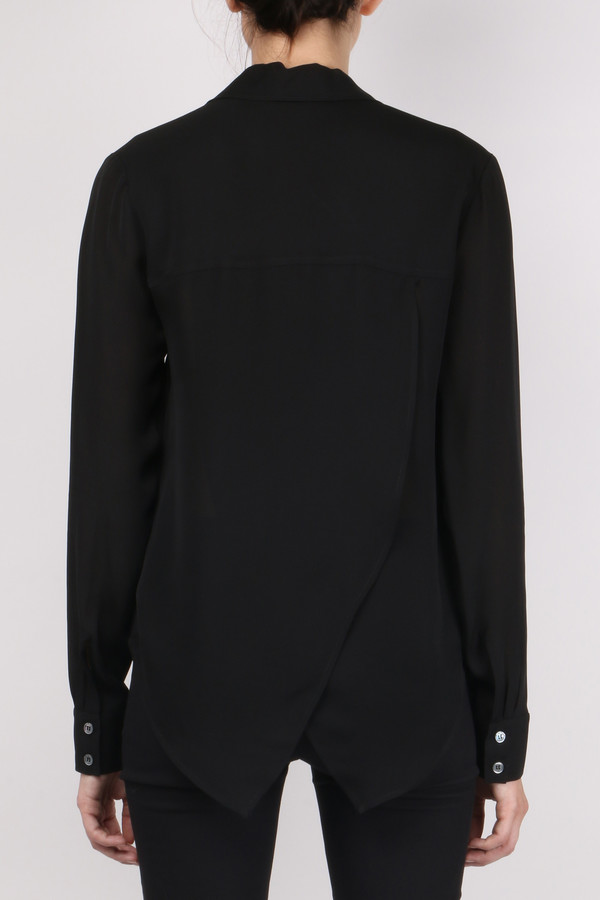 Veronica Beard Patch Pocket Blouse Veronica Beard Patch Pocket Blouse