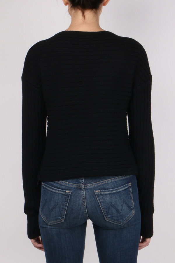 Tibi Merino Rib Sweater Pullover Tibi Merino Rib Sweater Pullover