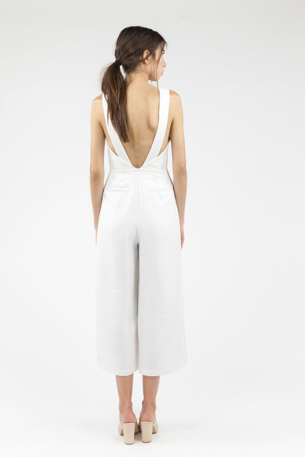 C/MEO Paradise Awaits Jumpsuit - White C/MEO Paradise Awaits Jumpsuit - White