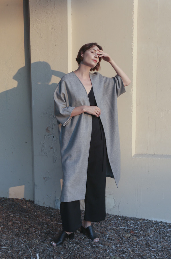 Town Clothes Ruth Coat in Stone Town Clothes Ruth Coat in Stone