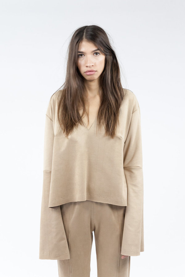 House of Sunny Maxim Shirt - Stone House of Sunny Maxim Shirt - Stone
