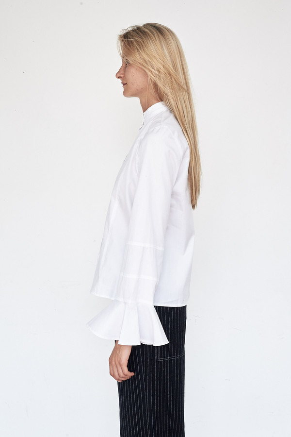 Kahle Cotton Tiered Ruffle Cuff Kahle Cotton Tiered Ruffle Cuff