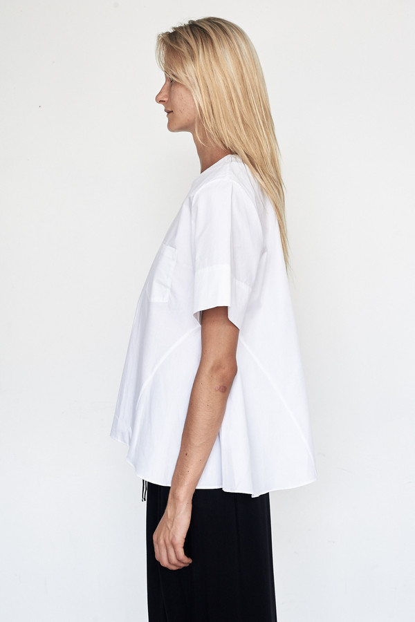 Fabiana Pigna Cotton Larissa Blouse - White Fabiana Pigna Cotton Larissa Blouse - White