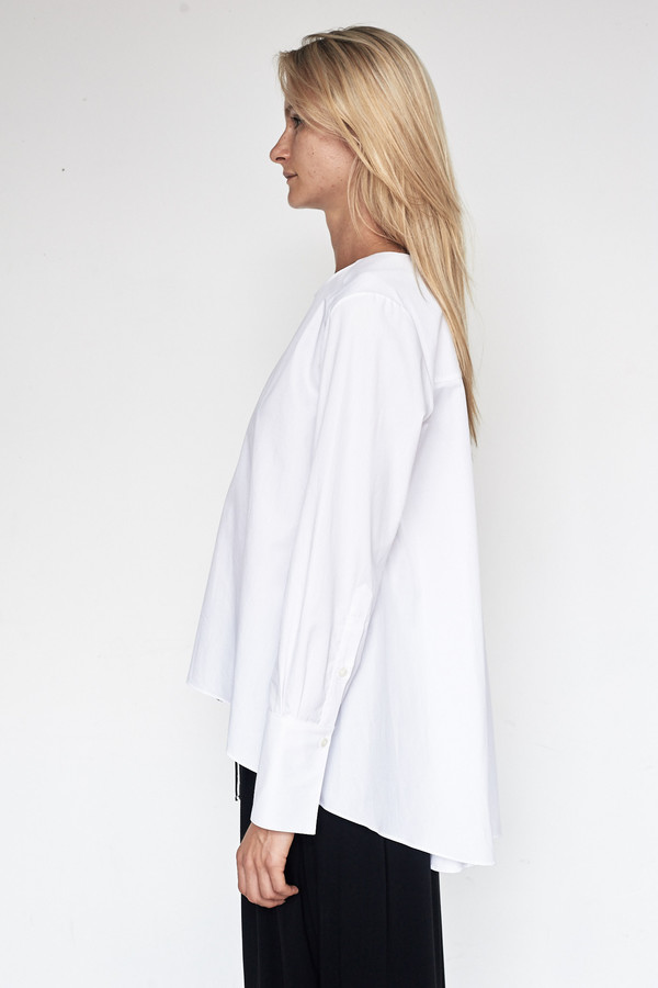 Fabiana Pigna Cotton Luisa Blouse - White Fabiana Pigna Cotton Luisa Blouse - White