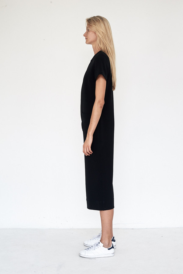 Nomia Crepe Short Sleeved Cropped Jumpsuit Nomia Crepe Short Sleeved Cropped Jumpsuit
