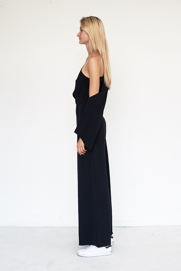 CF. Goldman Silk Drop Sleeve Jumpsuit CF. Goldman Silk Drop Sleeve Jumpsuit