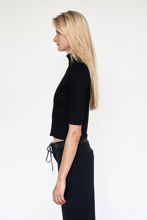 Assembly New York Viscose Ribbed S/S Tee Assembly New York Viscose Ribbed S/S Tee