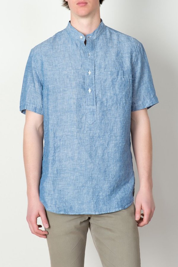 Men's Gitman Vintage - Linen Popover Men's Gitman Vintage - Linen Popover