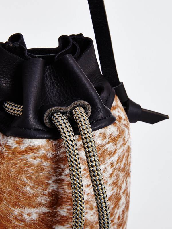 Eleven Thirty CHRISTIE BAG / BROWN & WHITE PONY Eleven Thirty CHRISTIE BAG / BROWN & WHITE PONY