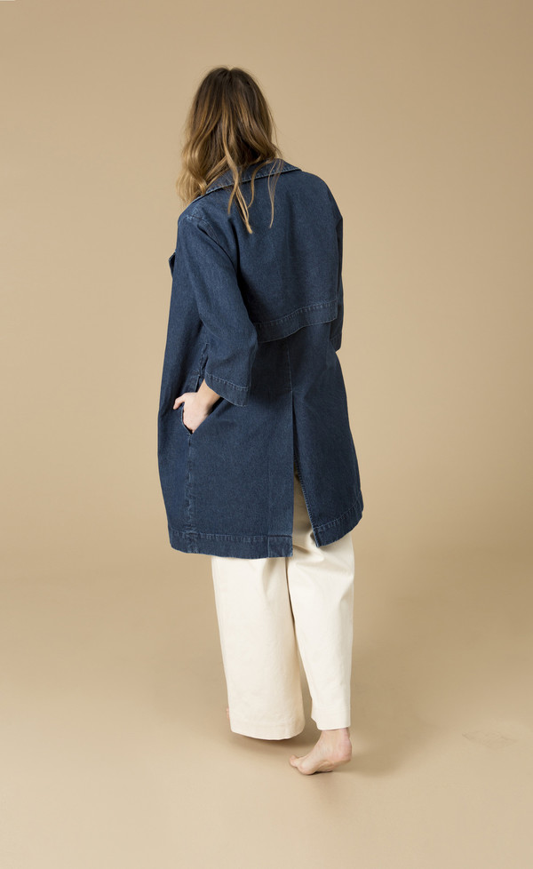 Ilana Kohn Charlie Trench, Navy Ilana Kohn Charlie Trench, Navy