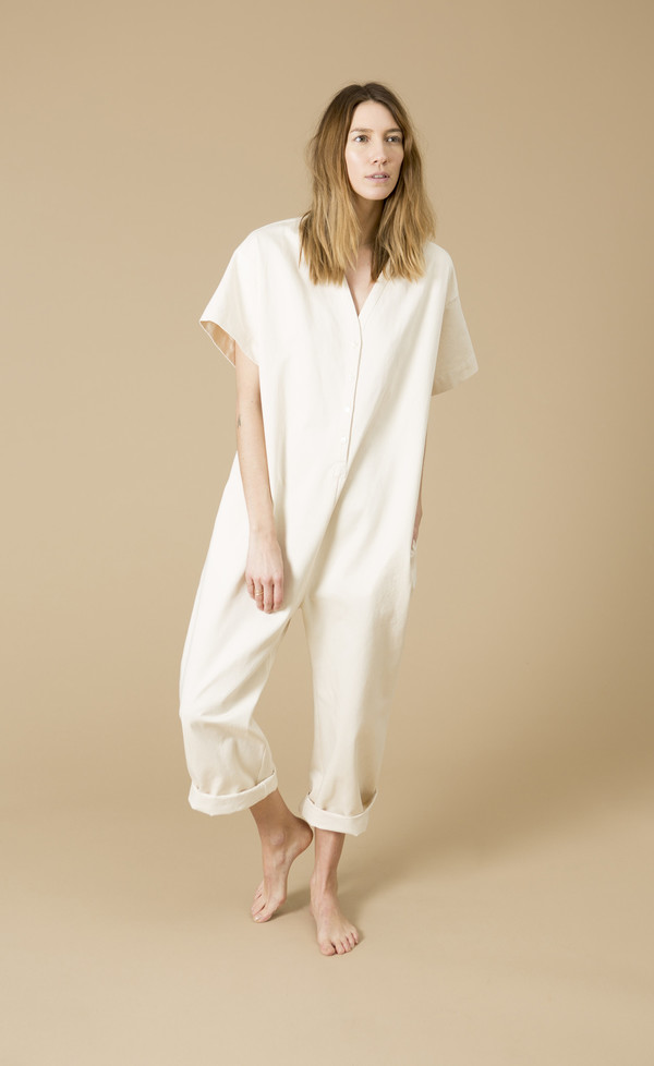 Ilana Kohn Henry Coverall, Cream Ilana Kohn Henry Coverall, Cream