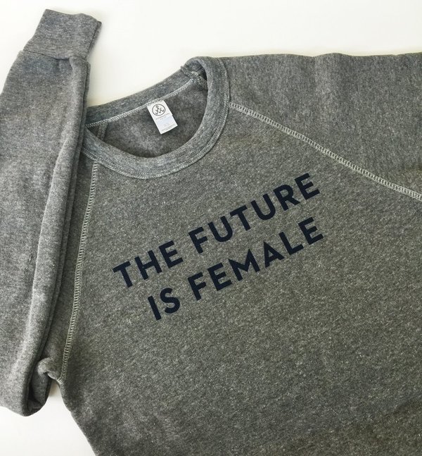 Otherwild The Future is Female Sweatshirt Grey Otherwild The Future is Female Sweatshirt Grey