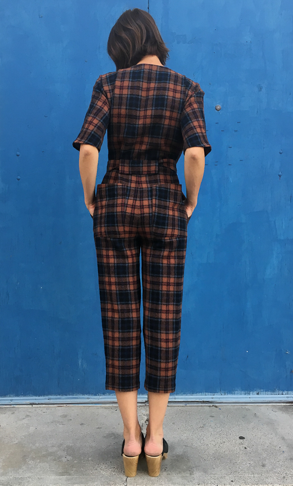 no. 6 plaid jumpsuit no. 6 plaid jumpsuit