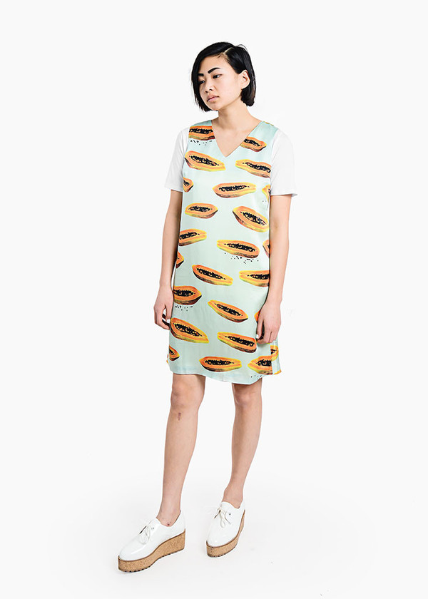 Thu Thu - Papaya Dress Thu Thu - Papaya Dress
