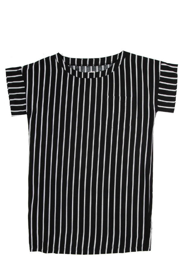 Bridge & Burn Sarah Black Stripe Bridge & Burn Sarah Black Stripe