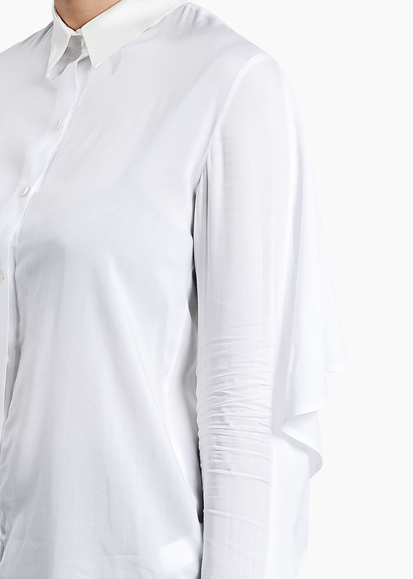 S M K White U-Back Shirt S M K White U-Back Shirt