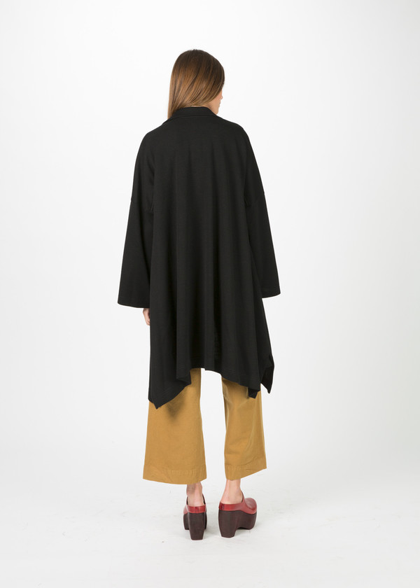 Nocturne #22 Draped Knit Wool Coat Nocturne #22 Draped Knit Wool Coat