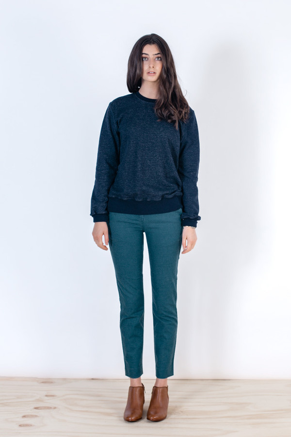 Bridge & Burn Columbiaknit Sweatshirt Navy Bridge & Burn Columbiaknit Sweatshirt Navy