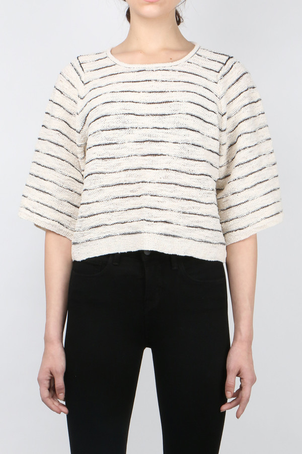 Sita Murt Cropped Stripe Sweater Sita Murt Cropped Stripe Sweater