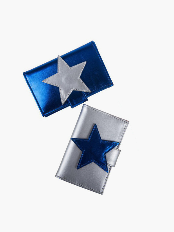 Welcome Companions Small Star Wallet Blue Welcome Companions Small Star Wallet Blue