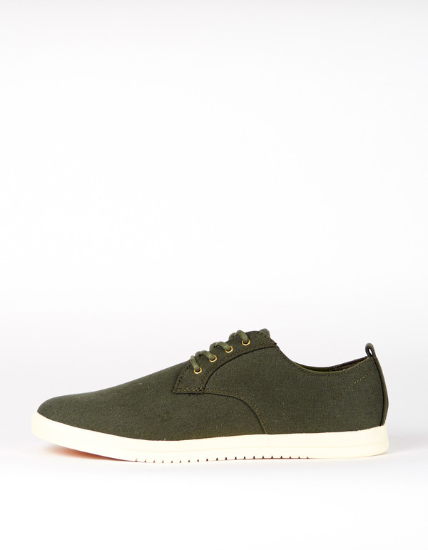 Men's Clae Ellington Textile Army Waxed Canvas Men's Clae Ellington Textile Army Waxed Canvas
