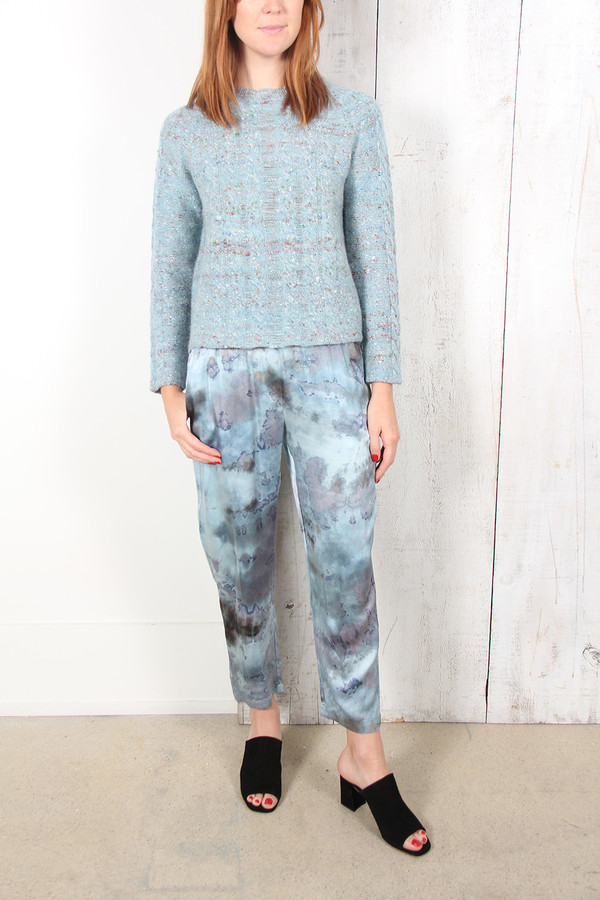 Raquel Allegra CABLE KNIT PULLOVER Raquel Allegra CABLE KNIT PULLOVER