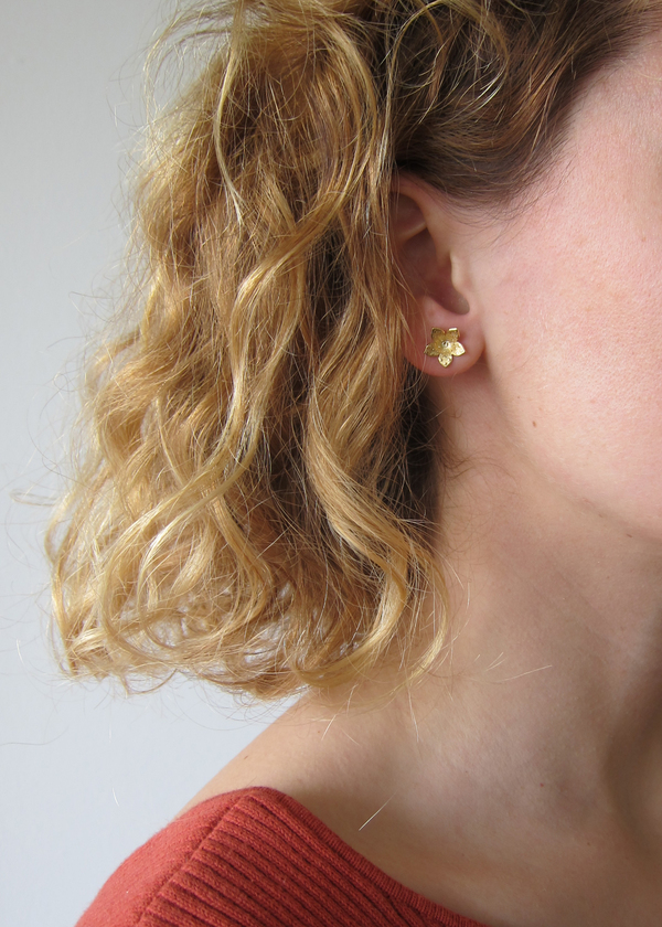 vintage floral studs vintage floral studs