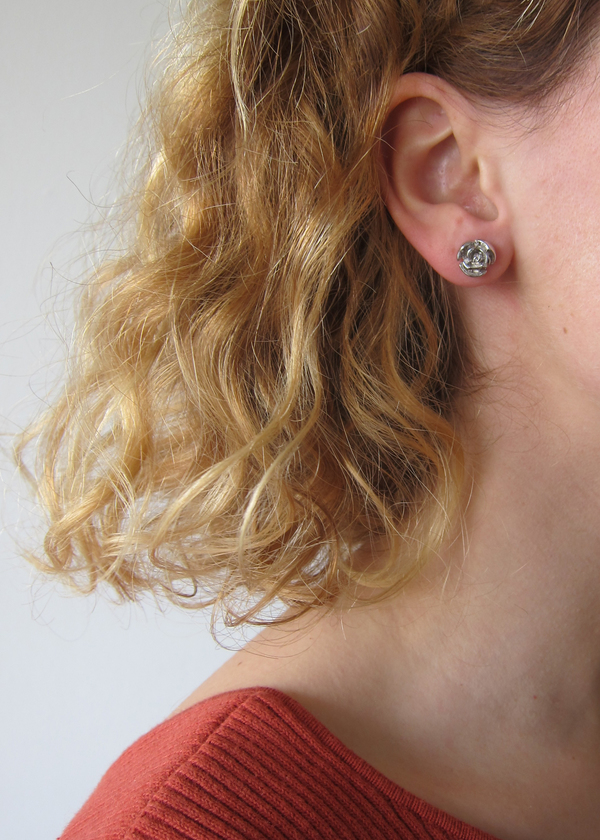 vintage floral studs vintage floral studs