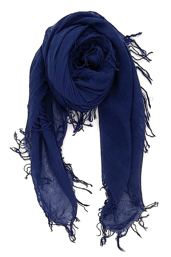 Chan Luu - Medieval Blue Cashmere & Silk Scarf Chan Luu - Medieval Blue Cashmere & Silk Scarf