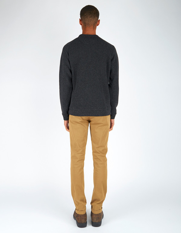 Men's Woolrich John Rich & Bros. Buffalo Check Crew Charcoal Men's Woolrich John Rich & Bros. Buffalo Check Crew Charcoal