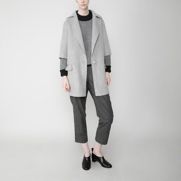 7115 by Szeki Mid-Sleeves Wool Jacket FW16 7115 by Szeki Mid-Sleeves Wool Jacket FW16