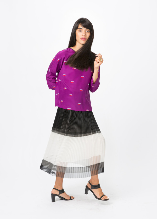 Odeeh Silk Dolman Blouse Odeeh Silk Dolman Blouse