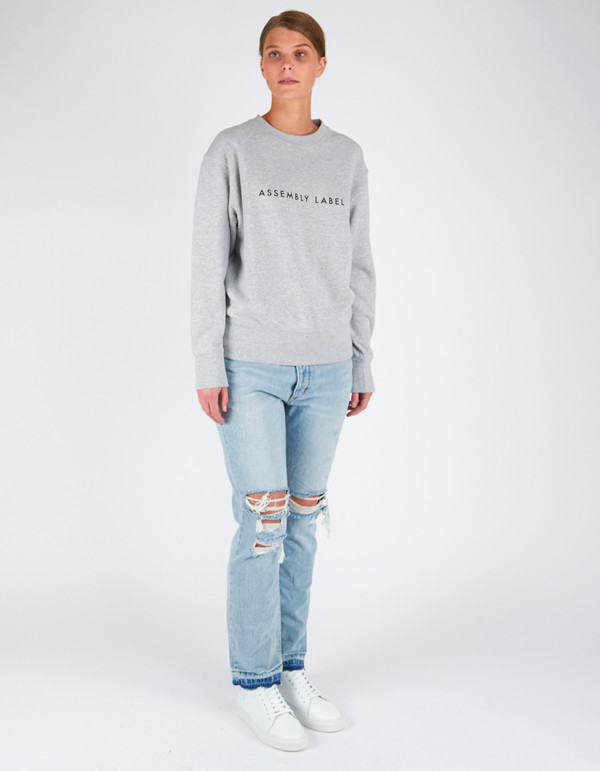 Assembly Label Departure Fleece Grey Assembly Label Departure Fleece Grey