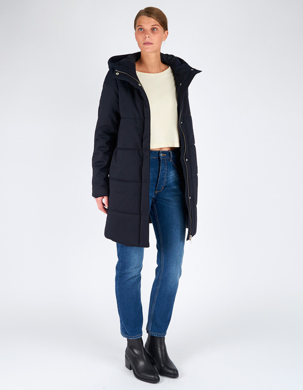 Minimum Algerine Outerwear Navy Minimum Algerine Outerwear Navy