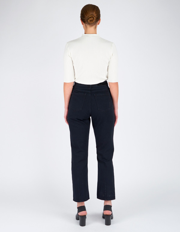 Neuw Macy Straight Jean Ebony Neuw Macy Straight Jean Ebony