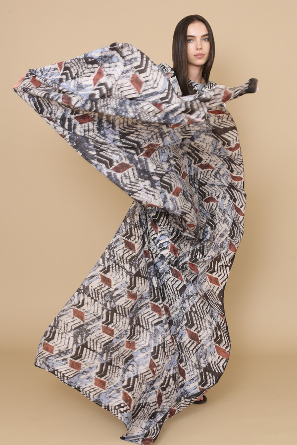 Osei-Duro Bena Scarf in Dulse Osei-Duro Bena Scarf in Dulse