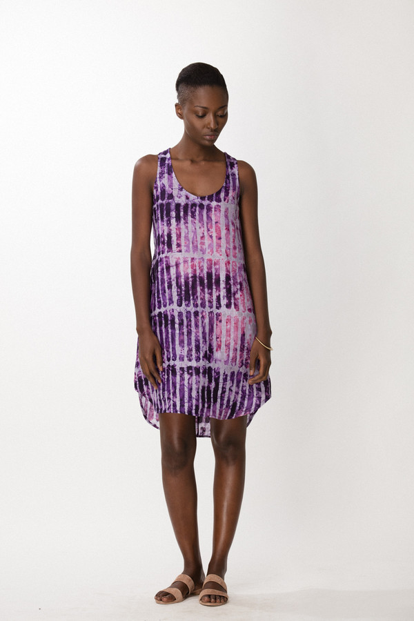 Osei-Duro Runa Dress in Fuchsia Chalk Osei-Duro Runa Dress in Fuchsia Chalk