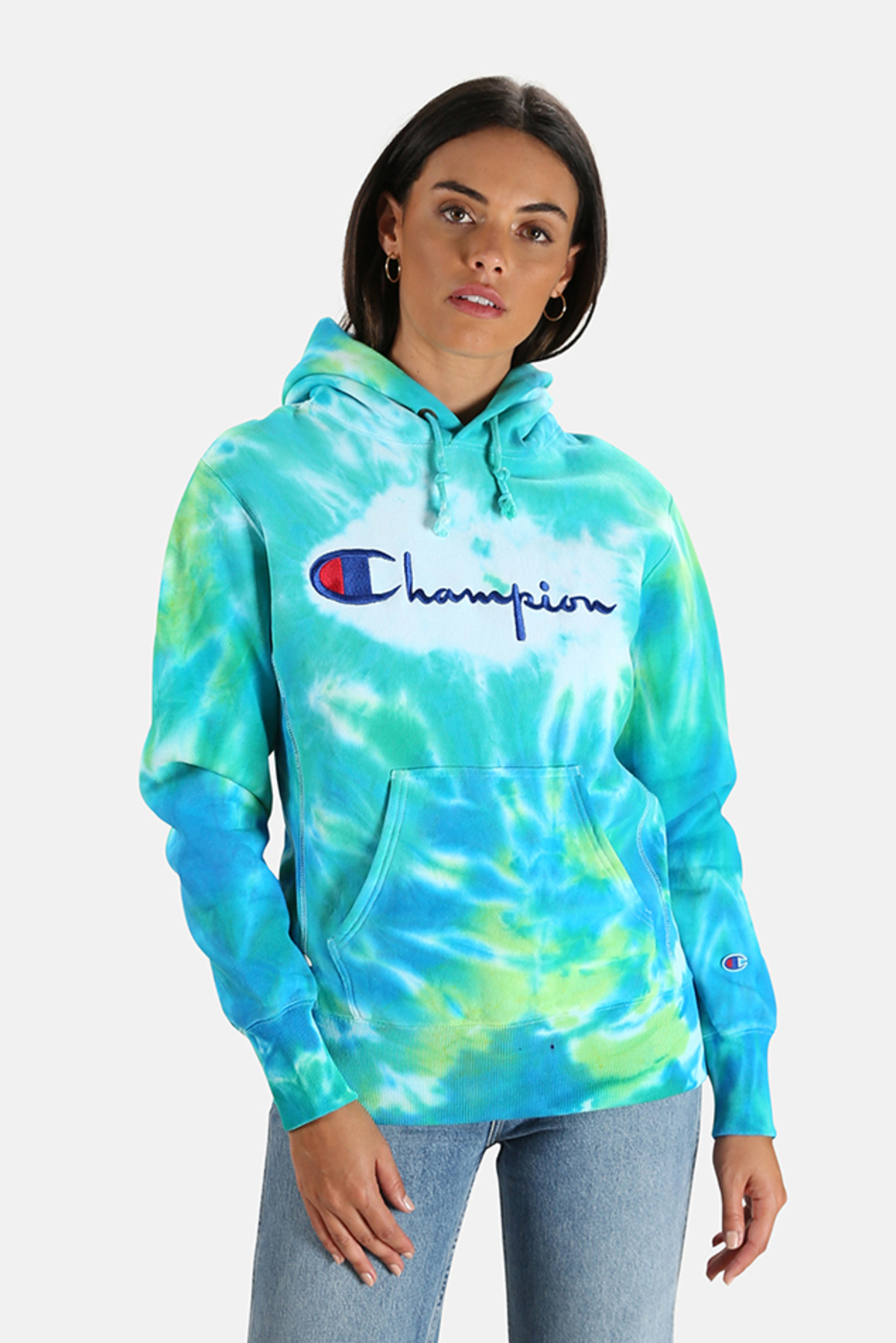 champion tie dye sweatshirt