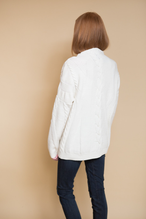 Reality Studio Cable Pullover / Creme Reality Studio Cable Pullover / Creme